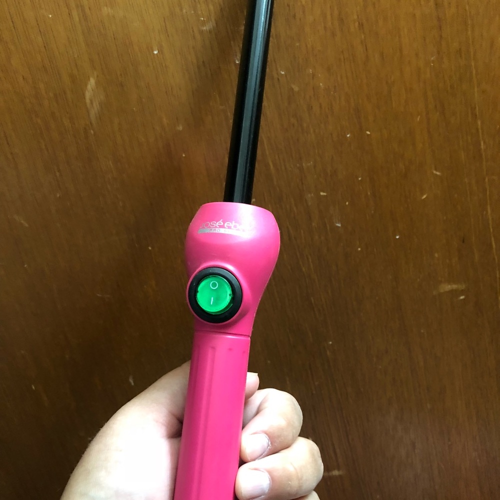 Jose Eber Pro Series 19 mm Curling Iron-Hot Pink